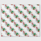 fury xmas Hillary clinton Cadeaupapier (Vlak)