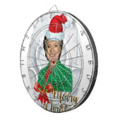fury xmas Hillary clinton Dartbord (Voorkant Rechts)