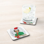 fury xmas Hillary clinton Drankjes Onderzetter (Rechterzijde)
