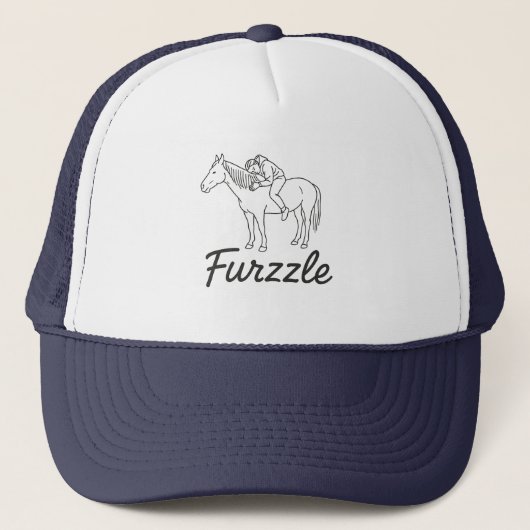 Furzzle Trucker Hat Trucker Pet (Voorkant)