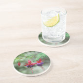 Fuschia1A.jpg Zandsteen Onderzetter (Zijkant)