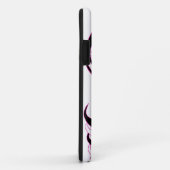 Fuschia Fiesta Skull White Case-Mate iPhone Case (Achterkant/rechts)