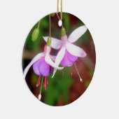 Fuschia Flowers Keramisch Ornament (Rechts)