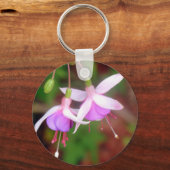 Fuschia Flowers Sleutelhanger (Voorkant)