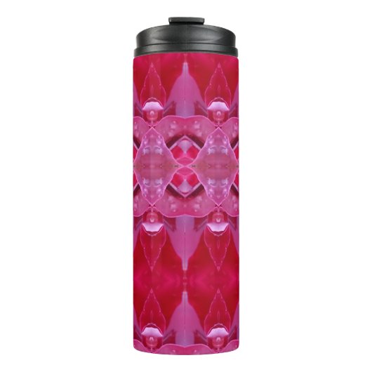 Fuschia Ikat Thermosbeker (Voorkant)