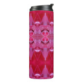 Fuschia Ikat Thermosbeker (Gedraaid links)