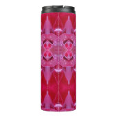 Fuschia Ikat Thermosbeker (Achterkant)