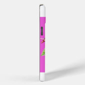 Fuschia iPhone 15 hoesje (Achterkant / Rechts)