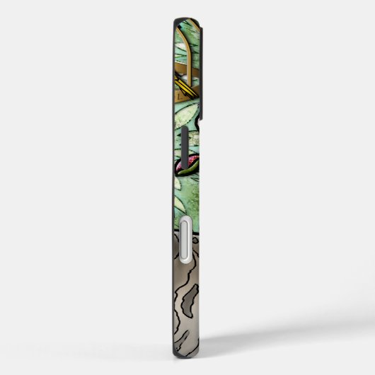 Fuschia & Kat (gepersonaliseerd) Case-Mate iPhone Case (Achterkant / Rechts)