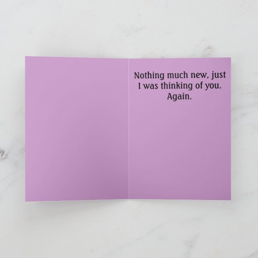 Fuschia, Kitty&Tweet (Kaart) Kaart (Binnen)