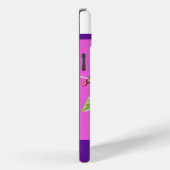 Fuschia Paarse iPhone 15 Plus Hoesje (Achterkant / Rechts)