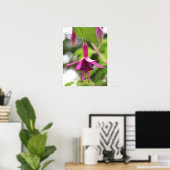 Fuschia Poster (Thuiskantoor)