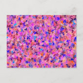 Fuschia Puzzle Briefkaart (Voorkant)