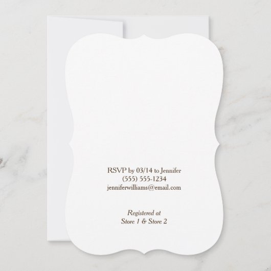 Fuschia Roze en Gele Vlinder Meisje Baby shower Kaart (Achterkant)