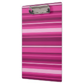 Fuschia strepen klembord (Links)