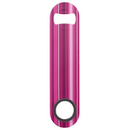 Fuschia strepen speed flessenopener