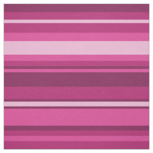 Fuschia strepen stof