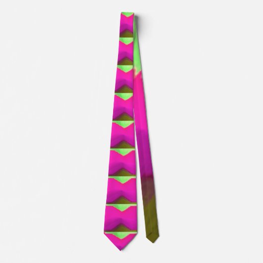 fuschia stropdas (Voorkant)