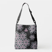 Fuschia Toruspher ePolyHexaBloom Crossbody-Tas Crossbody Tas (Achterkant)