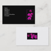 Fuscia Orchids Visitekaartje (Voorkant / Achterkant)