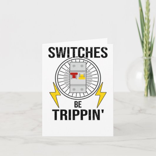 Fuse Electrician Electrician Kaart (Voorkant)