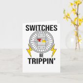 Fuse Electrician Electrician Kaart (Gele Bloem)