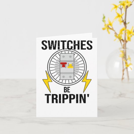 Fuse Electrician Electrician Kaart (Gele Bloem)