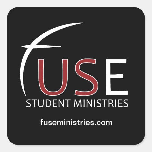 Fuse Studentenministeries Sticker (Voorkant)