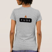 FUSE T-SHIRT VOOR DAMES (Achterkant)