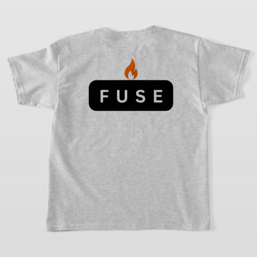 FUSE Youth-Shirt T-shirt (Laag Achter)