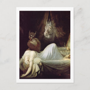 Fuseli, The Nightmare, c1790 Briefkaart