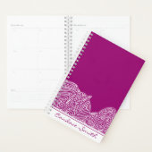 Fushia Waves Planner (Display)