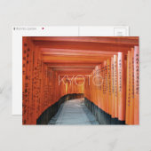Fushimi Inari, Kyoto, Japan Briefkaart (Voorkant / Achterkant)
