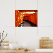 Fushimi Inari Kyoto-Poster Poster (Keuken)