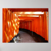 Fushimi Inari Kyoto-Poster Poster (Voorkant)