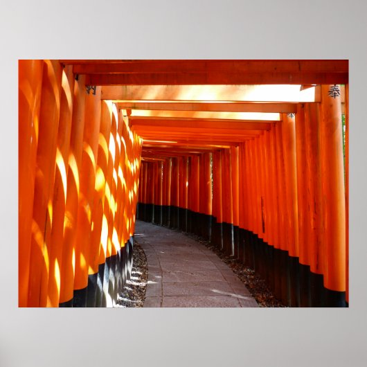 Fushimi Inari Kyoto-Poster Poster (Voorkant)