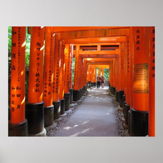 Fushimi Inari Kyoto-Poster Poster (Voorkant)