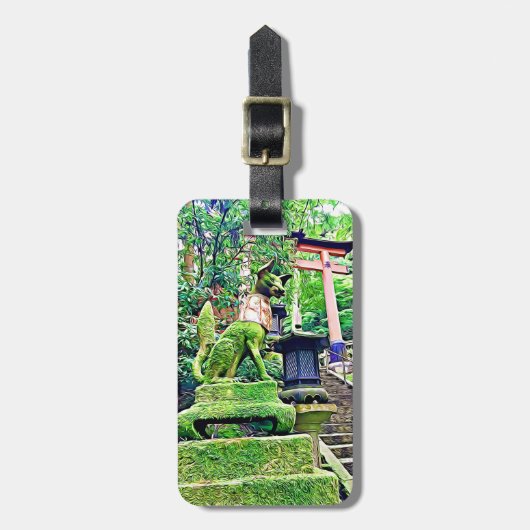 Fushimi Inari Shrine Double Sided Bagagelabel (Voorkant verticaal)