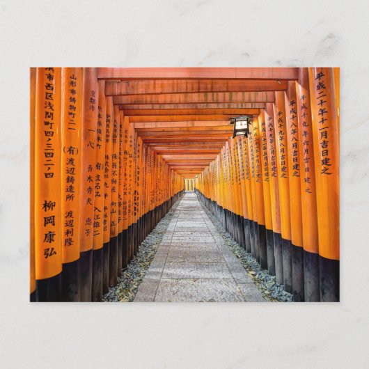 Fushimi Inari Shrine, Kyoto Briefkaart (Voorkant)