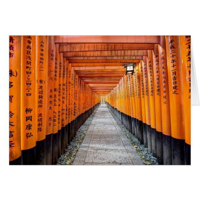 Fushimi Inari Shrine, Kyoto Japan (Voorkant Horizontaal)