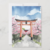 Fushimi Inari Shrine Kyoto Japan Briefkaart (Voorkant)