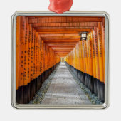 Fushimi Inari Shrine, Kyoto Japan Metalen Ornament (Voorkant)