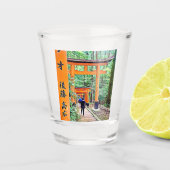 Fushimi Inari Shrine Shot Glas (Voorkant)