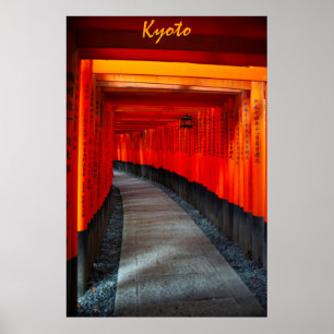 Fushimi Inari Shrine Torii Gates Poster