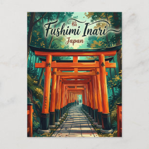 Fushimi Inari-taisha Japan Briefkaart