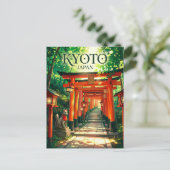 Fushimi Inari-taisha Japan Briefkaart (Staand voorkant)