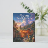 Fushimi Inari Taisha Japan Briefkaart (Staand voorkant)
