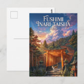Fushimi Inari Taisha Japan Briefkaart (Voorkant / Achterkant)