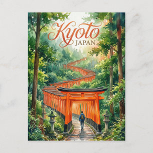 Fushimi Inari-taisha Japan Briefkaart