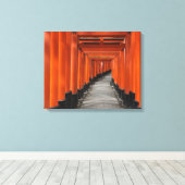 #FushimiInariTaishaShrine #Kyoto #Japan #canvas #p Canvas Afdruk (Insitu (Houten vloer))